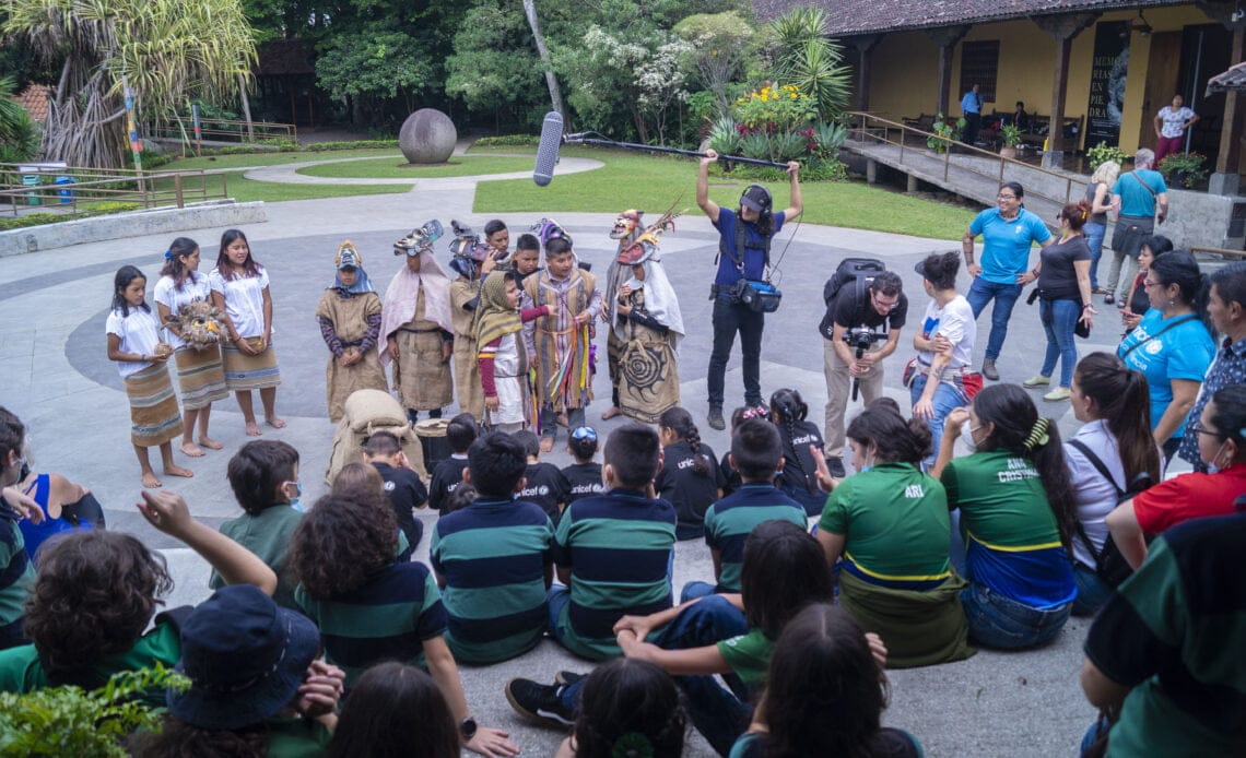 Niñas y niños indígenas toman el Museo Nacional para exaltar sus derechos y con el Juego de los Diablitos 1 73DCF8C8 AAF5 44E4 A0A7 A1164EAFE20E