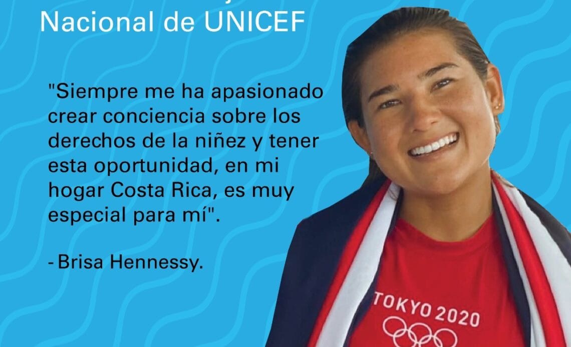 UNICEF Costa Rica nombra como embajadora a Brisa Hennessy 1 Brissa