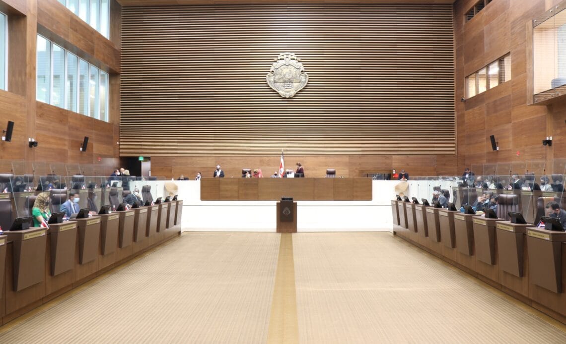Rodrigo Arias, fue reelecto como presidente del Plenario Legislativo 1 Plenario legislativo