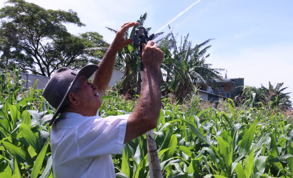 Agricultores de Heredia y Alajuela tienen agua garantizada 1 1 RAFAEL CAMBRONERO PRODUCTOR